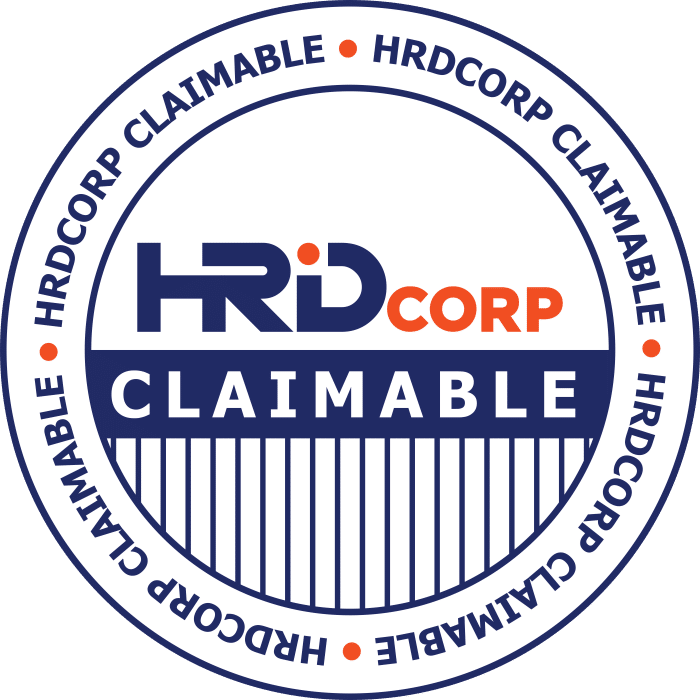 HRD Corp claimable training logo