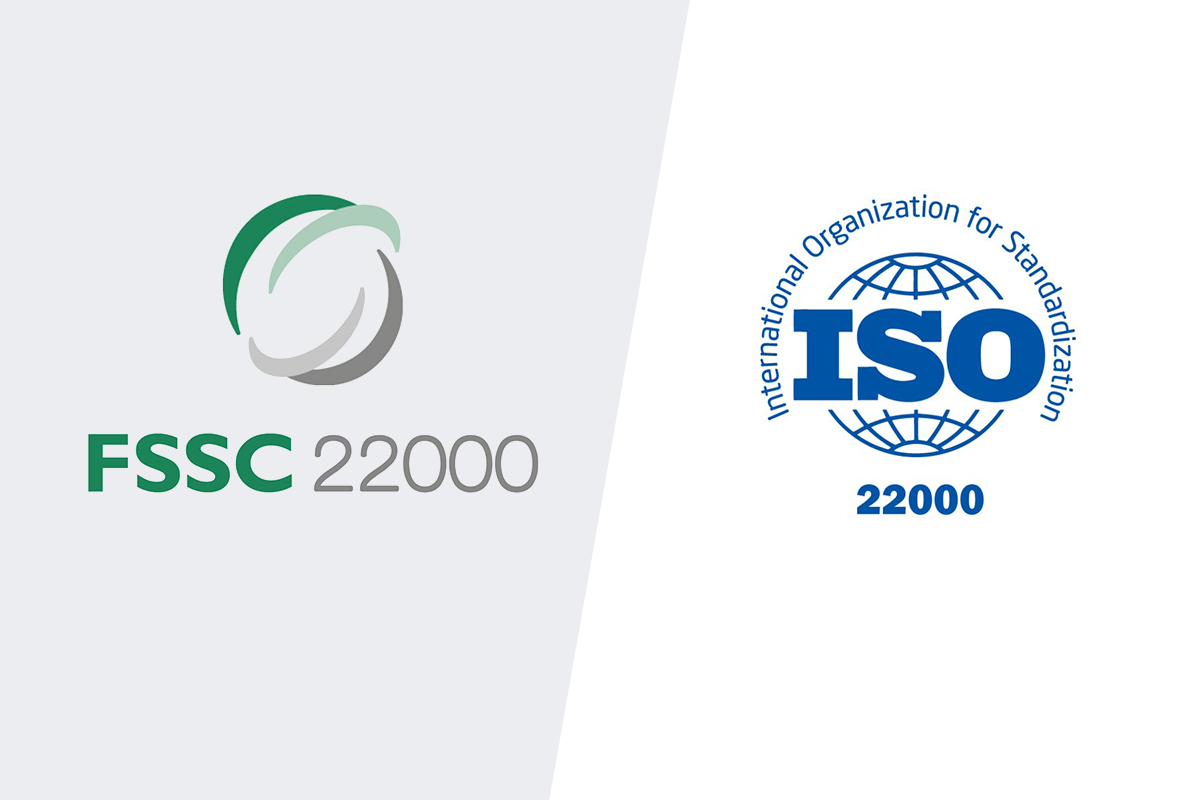FSSC 22000 and ISO 22000 logos